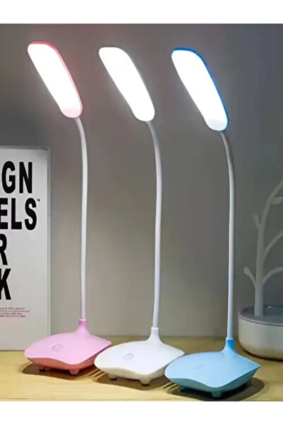 Raicon Katlanabilir LED Masa Lambası, Üç Seviyeli USB Şarjlı Dokunmatik Anahtarla Taşınabilir Masa Lambası