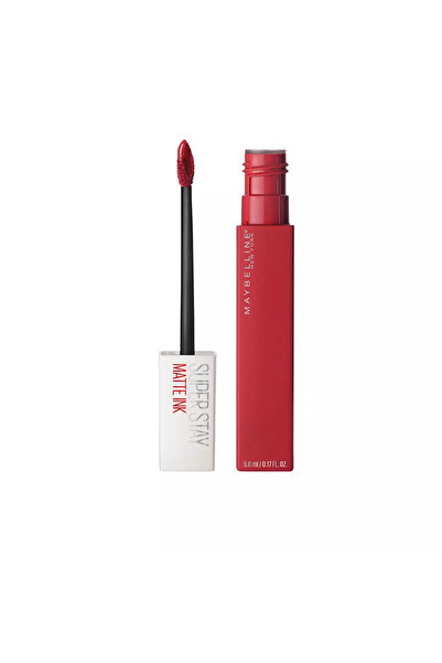 Maybelline New York Ruj lichid mat cu rezistență extremă și culoare intensă, Maybelline Superstay, 20 Pioneer, 5 ml