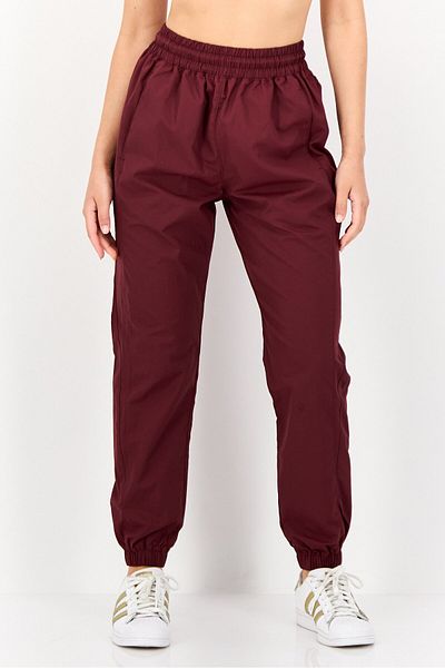 Reebok Women Sportswear Fit Outdoor Sweatpants, Maroon