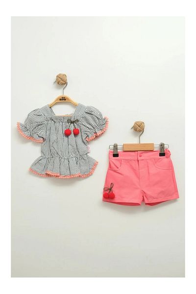 Mini Baray Girl in Shorts 2 Piece Set