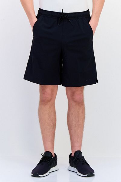 Nike Men Standard Fit 9 Inseam Training Shorts, Black
