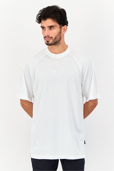 Nike Men Sportswear Fit Short Sleeve Outdoor T Shirt, White