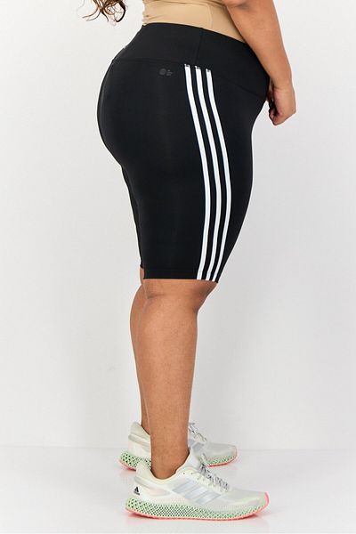 adidas Women Plus Size Training Outdoor Shorts, Black