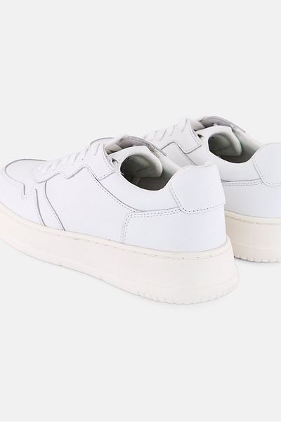 Geox Men U Arvier Lace Up Casual Shoes, White