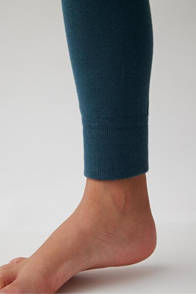 Katia&Bony Cotton Kids Leggings Trousers Petrol Green