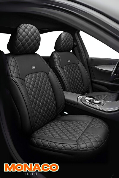 TROBUS غطاء مقعد إنفينيتي Q50 2013-2021 موناكو سيريز إيفيزا أسود