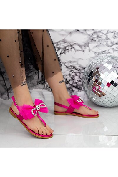 mei Γυναικεία Σανδάλια 2WS2 Φούξια Mei