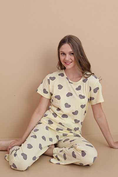 STELLAPİNK Női pamut pizsama szett
