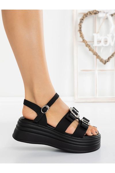 mei Sandale Dama cu Platforma 88X1162 Negru | Mei