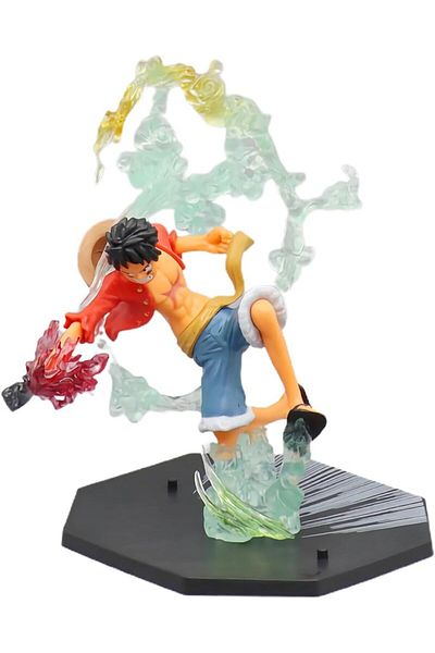 rexa One Piece Luffy & Portgas D. Ace Anime Figure Set – Collectible Manga Sculpture Decoration