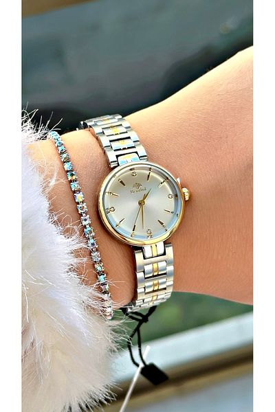 Bentini Women's Wrist Watch with Steel Band - Waterproof, Calendar, 2-Year Warranty