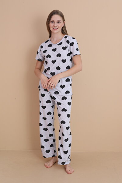 STELLAPİNK Dámský bavlněný pyžamový set