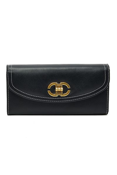 R&B Burgundy Ladies Long Wallet