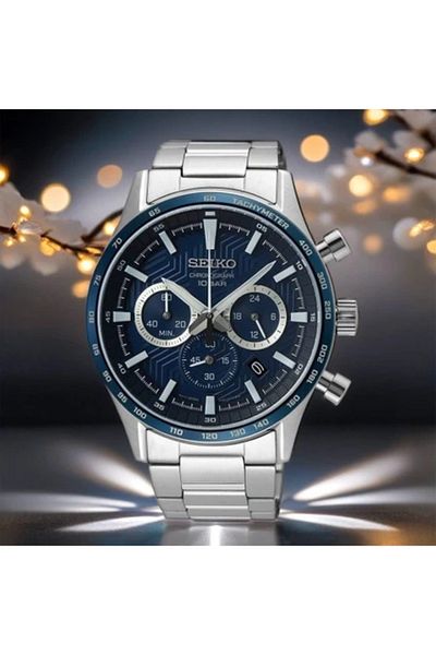 Seiko Ssb445p Chronograph Men's Wristwatch