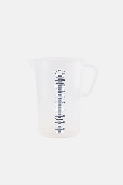 Maser Plastic Measuring Jug 2L, Transparent