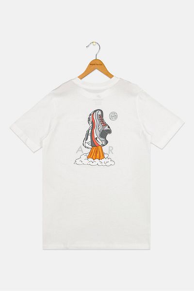 Nike Kids Girl Sportswear Fit Short Sleeve Training T-Shirts, White