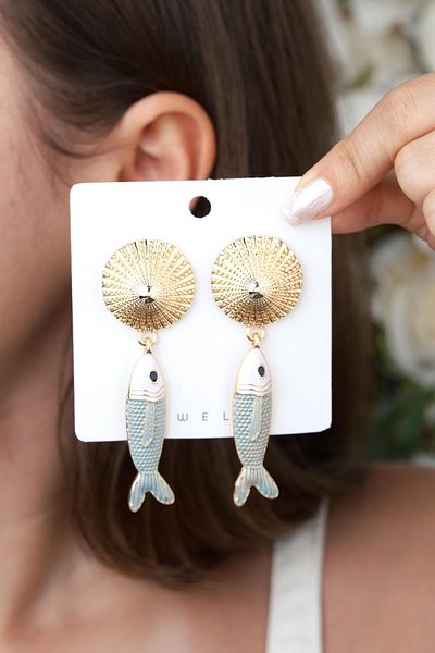 Jack Ferrero Luxury Steel/Not Darkening /Women's Earrings