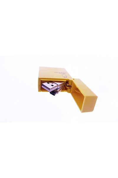 OEM USB-microUSB cable, color, retractable - box - HYB-7340