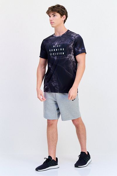 Nike Men Dri-Fit Short Sleeve Running T-Shirt, Multicolor