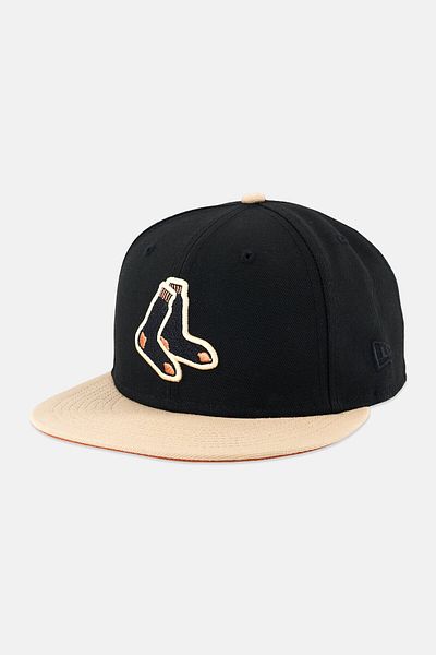 NEW ERA Men Boston Red Sox MLB Embroidered Logo Cap, Multicolor