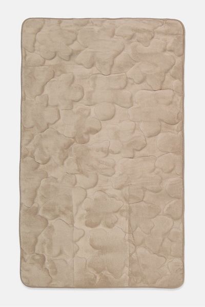 Tchibo Comfortable Bath Mat 60 x 100 cm, Grey
