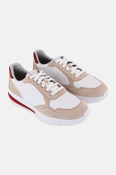 Geox Men U Spherica Actif A Lace Up Casual Shoe, Multicolor