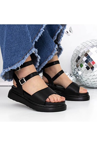 mei Sandale Dama cu Talpa Joasa 3HXS56 Negru | Mei