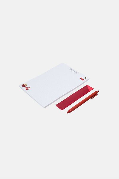 Muy Mucho Shopping List Planner With Magnet And Pen, Multicolor