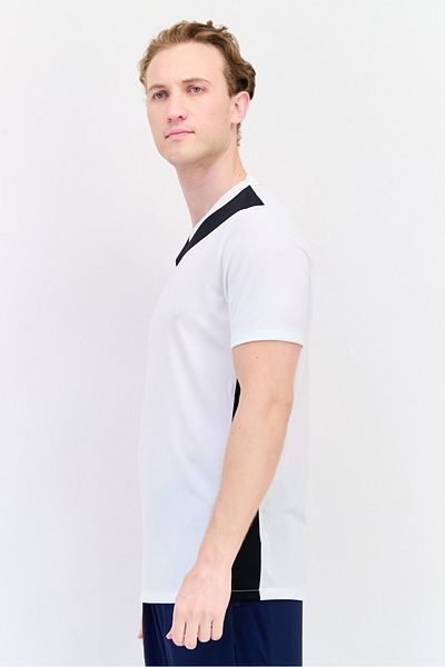 Nike Men Slim Fit Short Sleeve Training Jersey, White