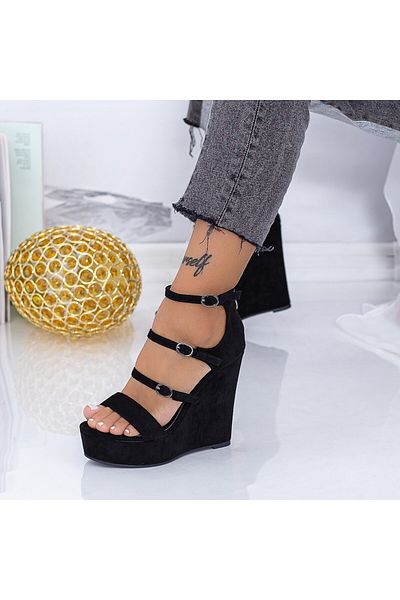 mei Sandale Dama cu Platforma XKK510 Negru (L17) Mei