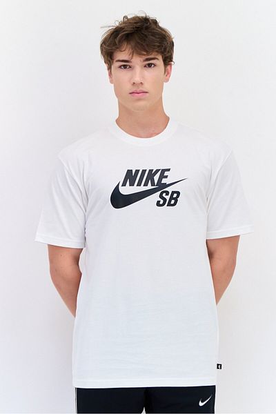 Nike Men Loose Fit Short Sleeve Outdoor T-Shirt, White