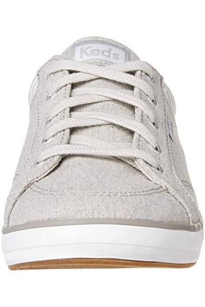 Keds Women's Center Chambray Gray Sneaker with Dream Memory Foam - 41