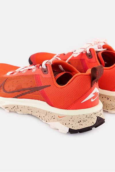 Nike Men Nike React Terra Kiger 9 Lace Up Running Shoes, Red