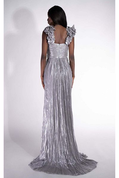 BOGAS Long Women's Dress Grey Belabisa