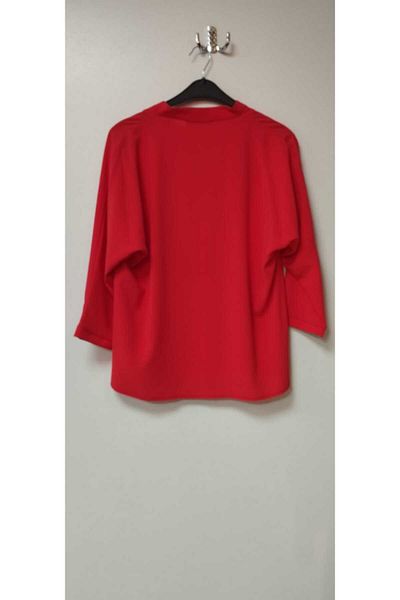 EVRA V-Neck Fakir Sleeve Blouse