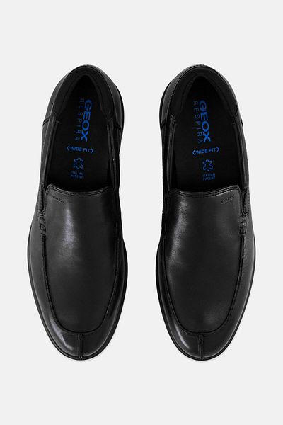Geox Men U Spherica Ec11 Slip On Formal Shoes, Black