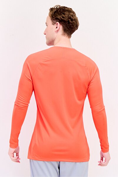 Nike Men Slim Fit Long Sleeve Football Jersey, Bright Red