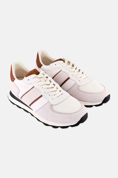 Geox Men U Spherica Vseries Lace Up Casual Shoes, Multicolor
