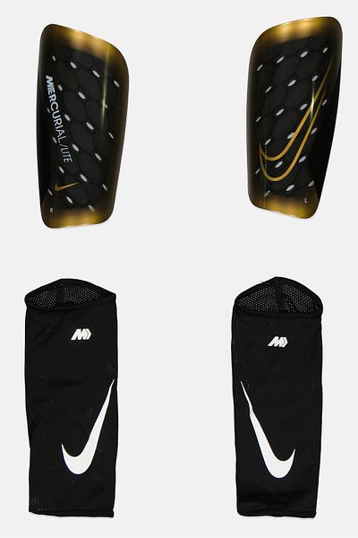 Nike Men 4 Pcs Mercurial Lite Protective Gears, Black