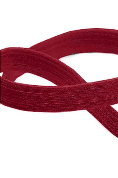 hapshoe Red 20 mm 5 Mt Durable Hard Flat Elastic Ribbon Rubber