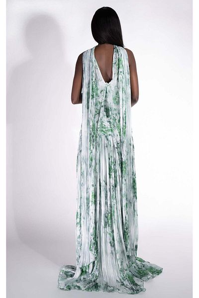 BOGAS Layne Green Long Women's Dress