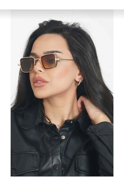 mylove Cyro Glasses Brown-Gold