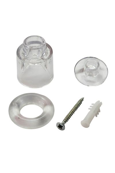 tify Transparent Door Stopper, 4.5cm Door Wall Buffer, Wall Protection Stop 5 Pieces