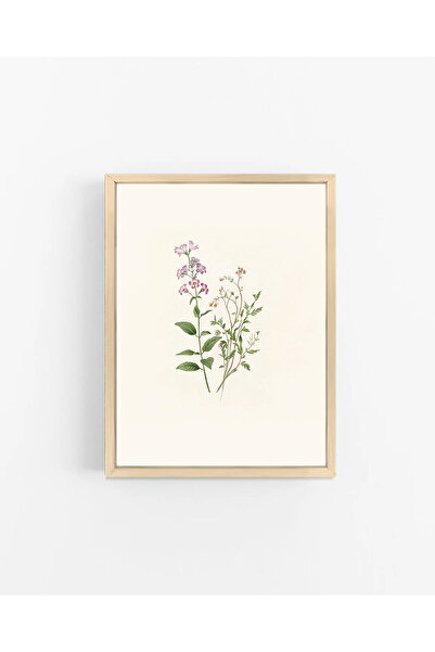 Vetro Design Floral Spring Branch Wooden Framed Poster No.2