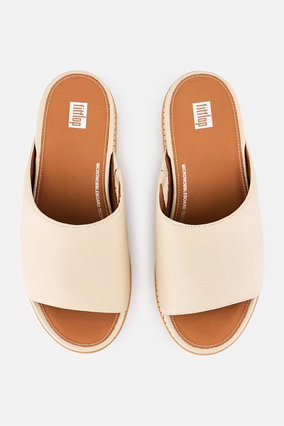 Fitflop Women Slip On Wedges, Beige