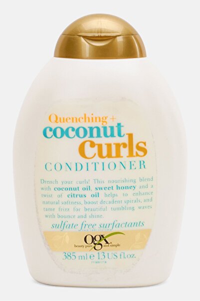OGX Quenching Coconut Curl Conditioner, White