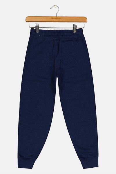 Nike Kids Boy Brand Logo Basketball Sweatpants, Navy Blue