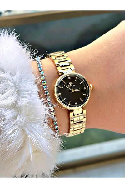 Bentini Women's Wrist Watch with Steel Band - Waterproof, Calendar, 2-Year Warranty