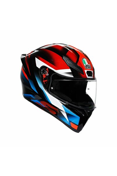 AGV K1 S Fastlap Black-red-blue Kapalı Kask