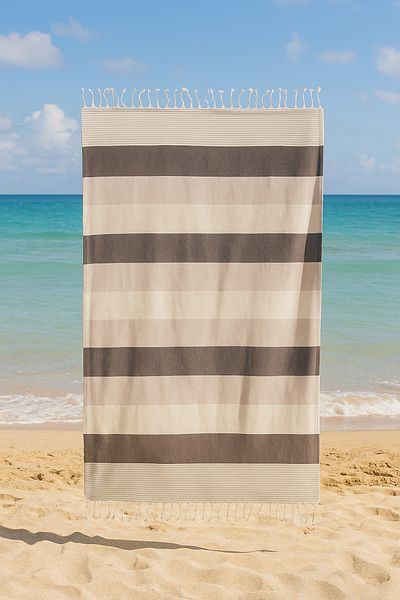 Fabric Box 100% bumbac natural Colorloop Peshtemal Prosop de baie Prosop turcesc Prosop de plajă pentru baie turcească